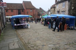 Stalls on the hill