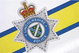 Lincolnshire Police sign, badge, logo