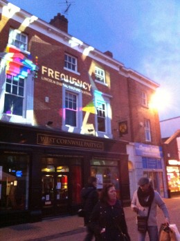 Urban Projection in Cornhill Sqaure Lincoln