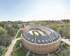 The Colosseum shaped housing estate