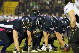 American Football players in Britain - Credit to Nottingham Trent University