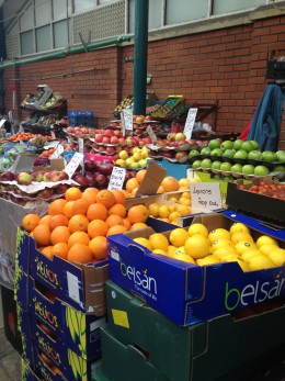 Fruit in Lincoln Market Photo: Natasha Ireton-Bourke 