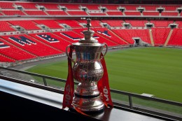 FA Cup trophy. Picture: Dave Gunn