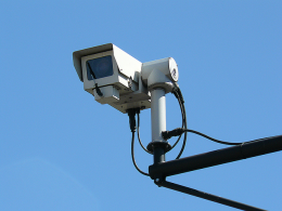 Picture of moving CCTV camera 