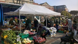 The Central Market, Lincoln will soon provide shoppers with fresh fruit and veg. Photo: Patrick Gouldsbrough.