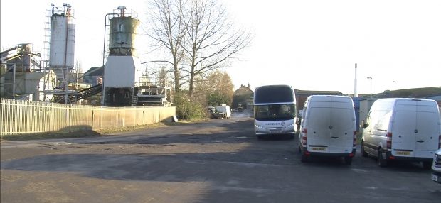 The proposed site for Long Leys Road waste plant.