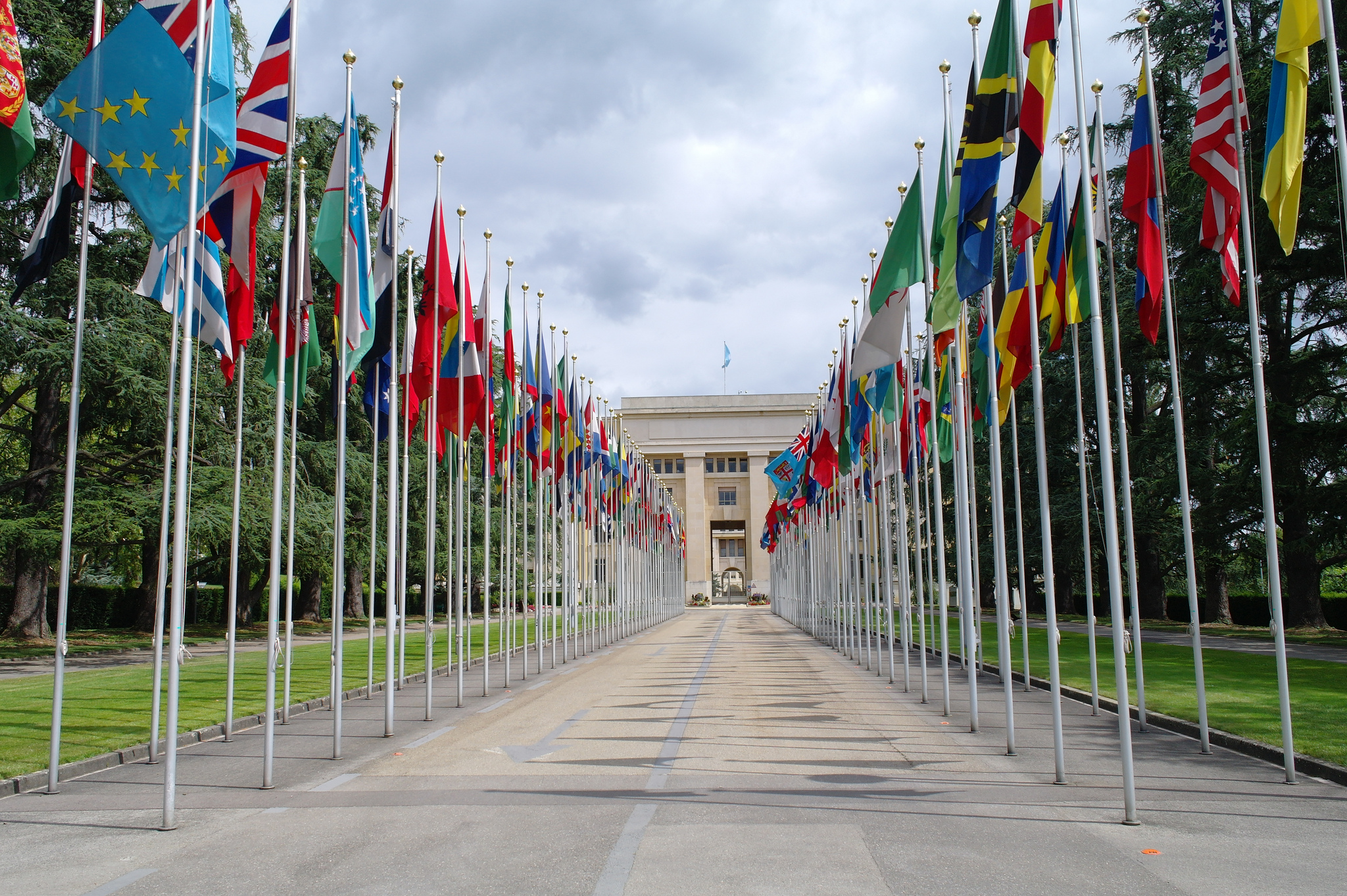 The United Nations Building in Geneva - Captured by Martin Morris