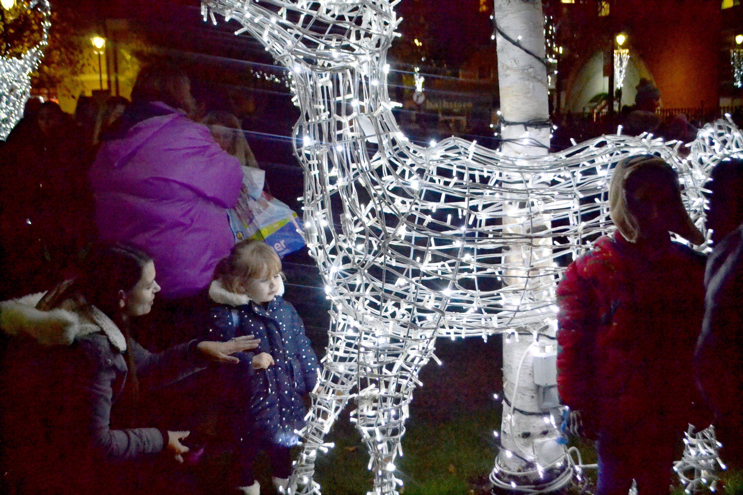 Light up reindeer