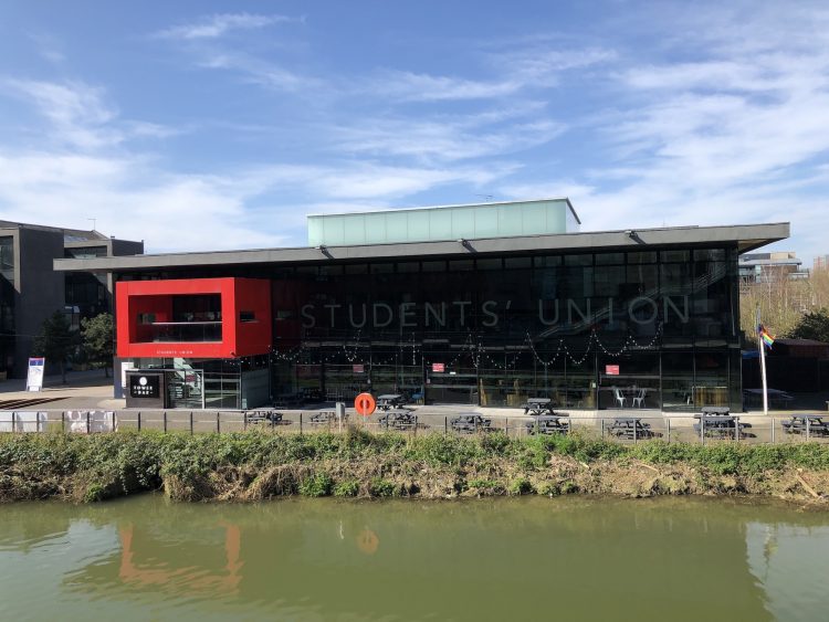 Lincoln Student's Union building and Tower Bar closed. Photo: Sophie Smith
