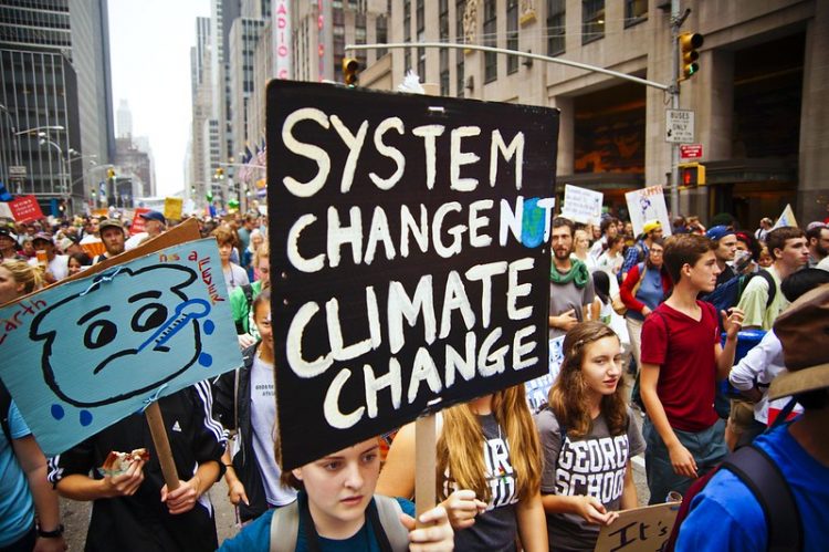 Young people have stood up for issues like climate change, but is more of an interest needed in local politics? (Photo: Joe Brusky on Flickr)