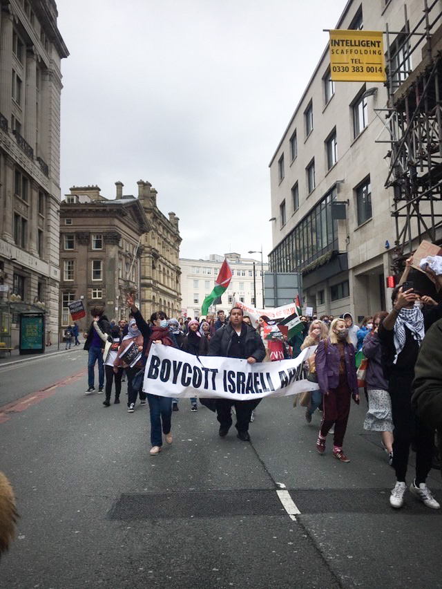 Pro-Palestinian Protests in Liverpool