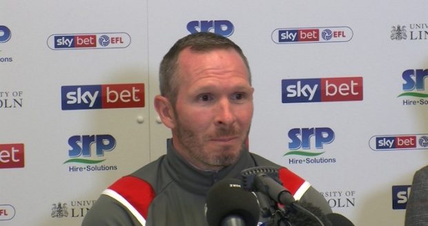 Imps' boss Michael Appleton is contracted until 2023