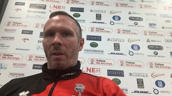 Lincoln City Manager, Michael Appleton. Photo: Joe Griffin